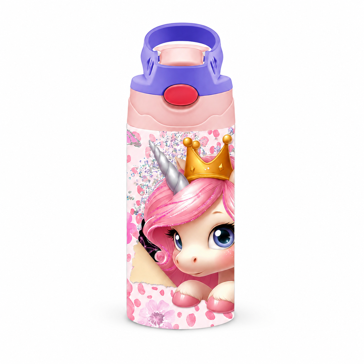 Personalized Unicorn Princess Tumbler - 12oz