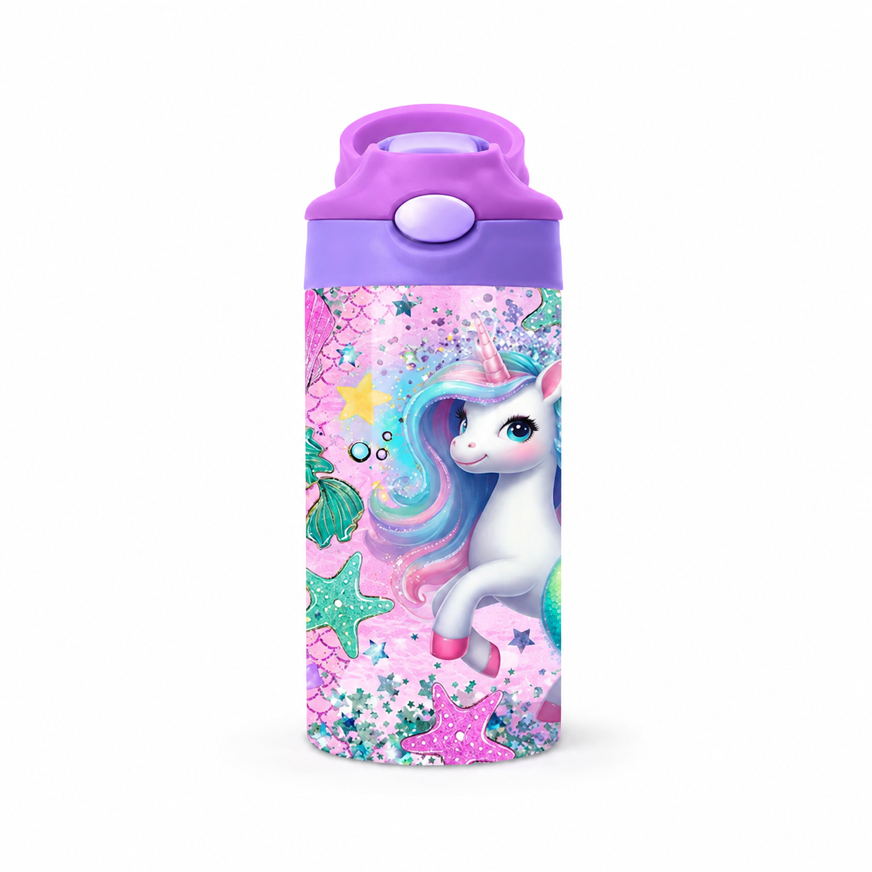 Personalized Unicorn Princess Tumbler - 12oz