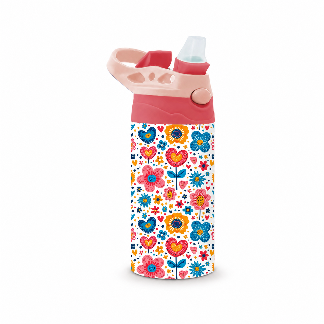 Personalized Flower Power Tumbler - 12oz