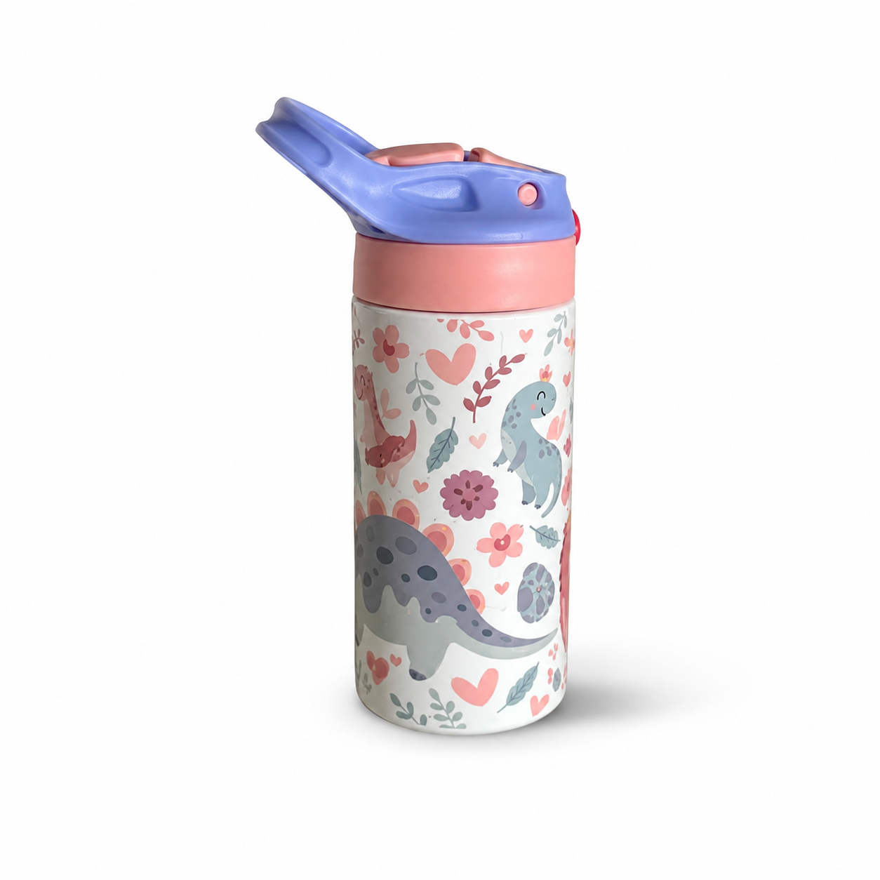 Personalized Pastel Dinosaur Tumbler - 12oz