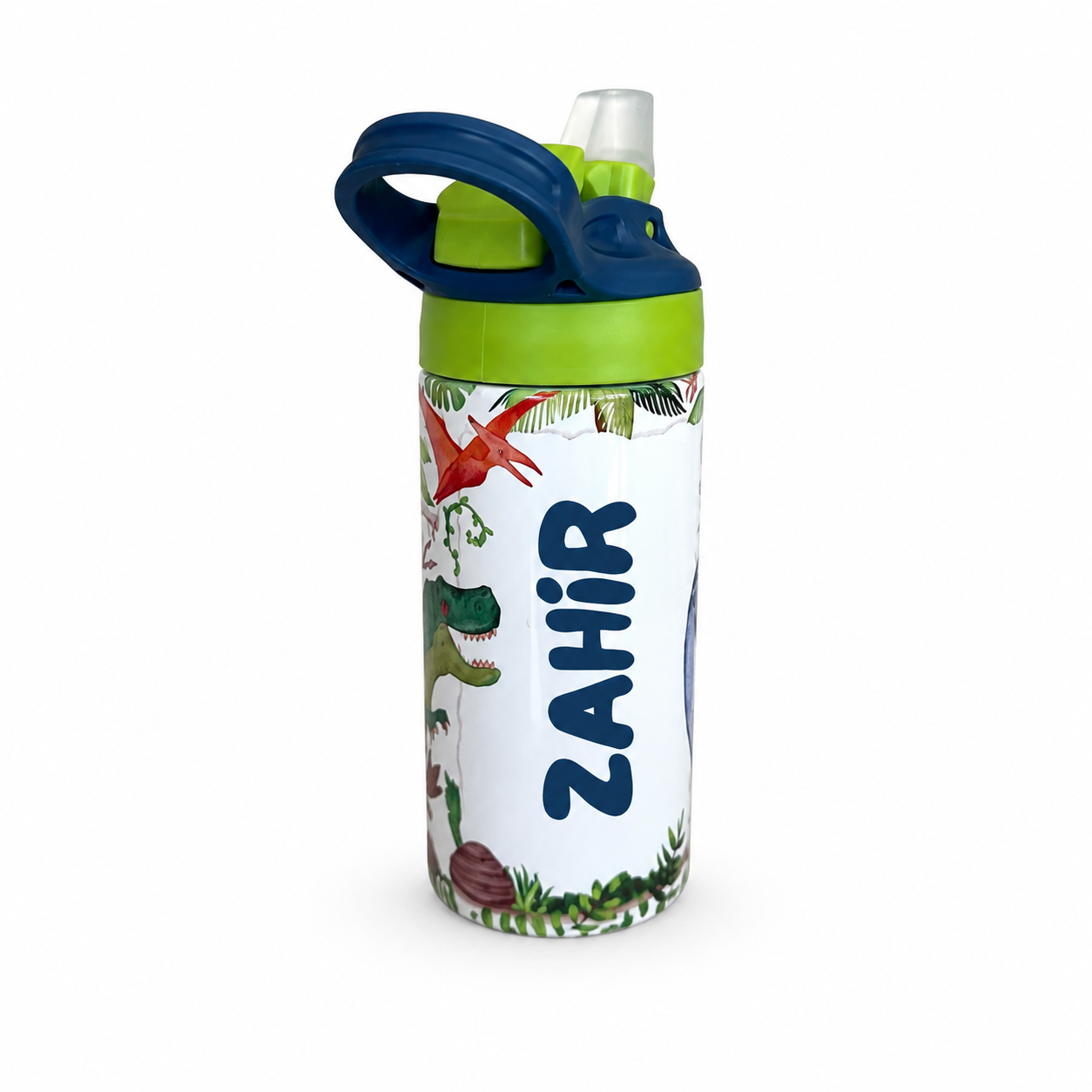 Personalized Sketched Dinosaur Tumbler - 12oz