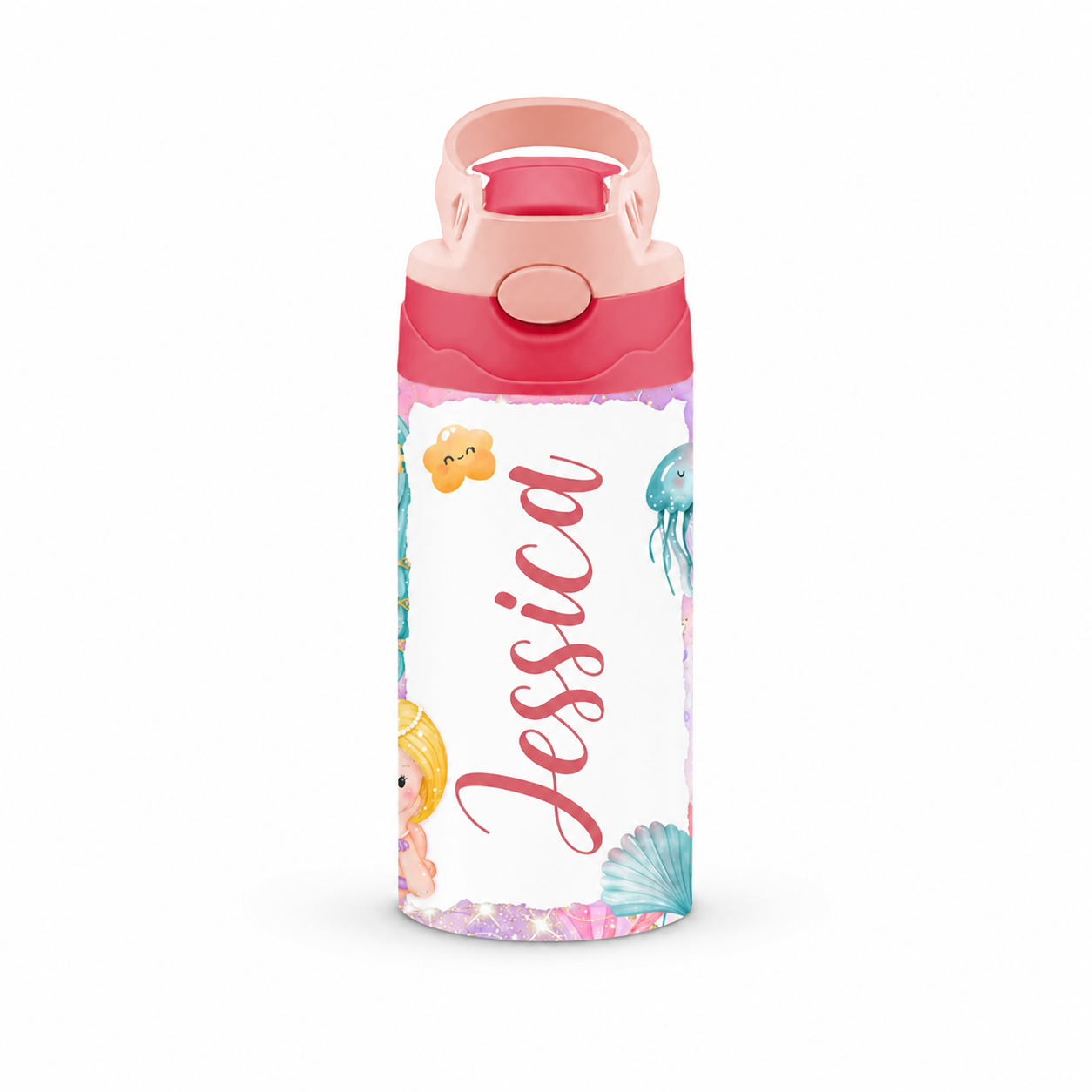 Personalized Mermaid Tumbler - 12oz