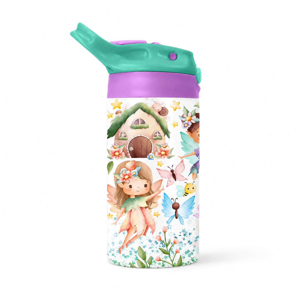 Personalized Fairy Garden Tumbler - 12oz