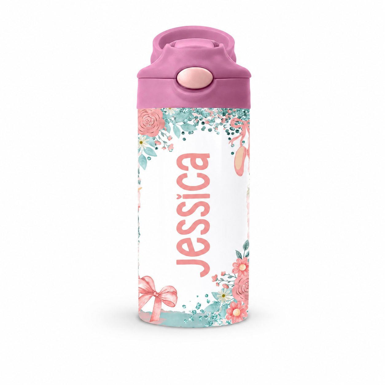 Personalized Ballerina Tumbler - 12oz