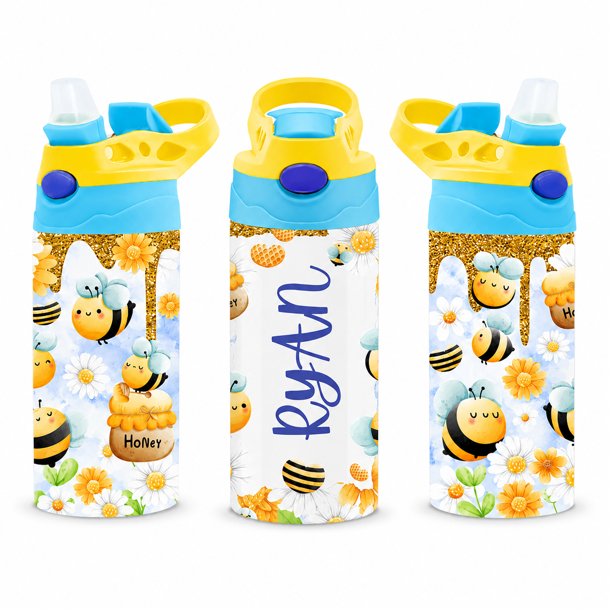 Personalized Honey Bee Tumbler - 12oz