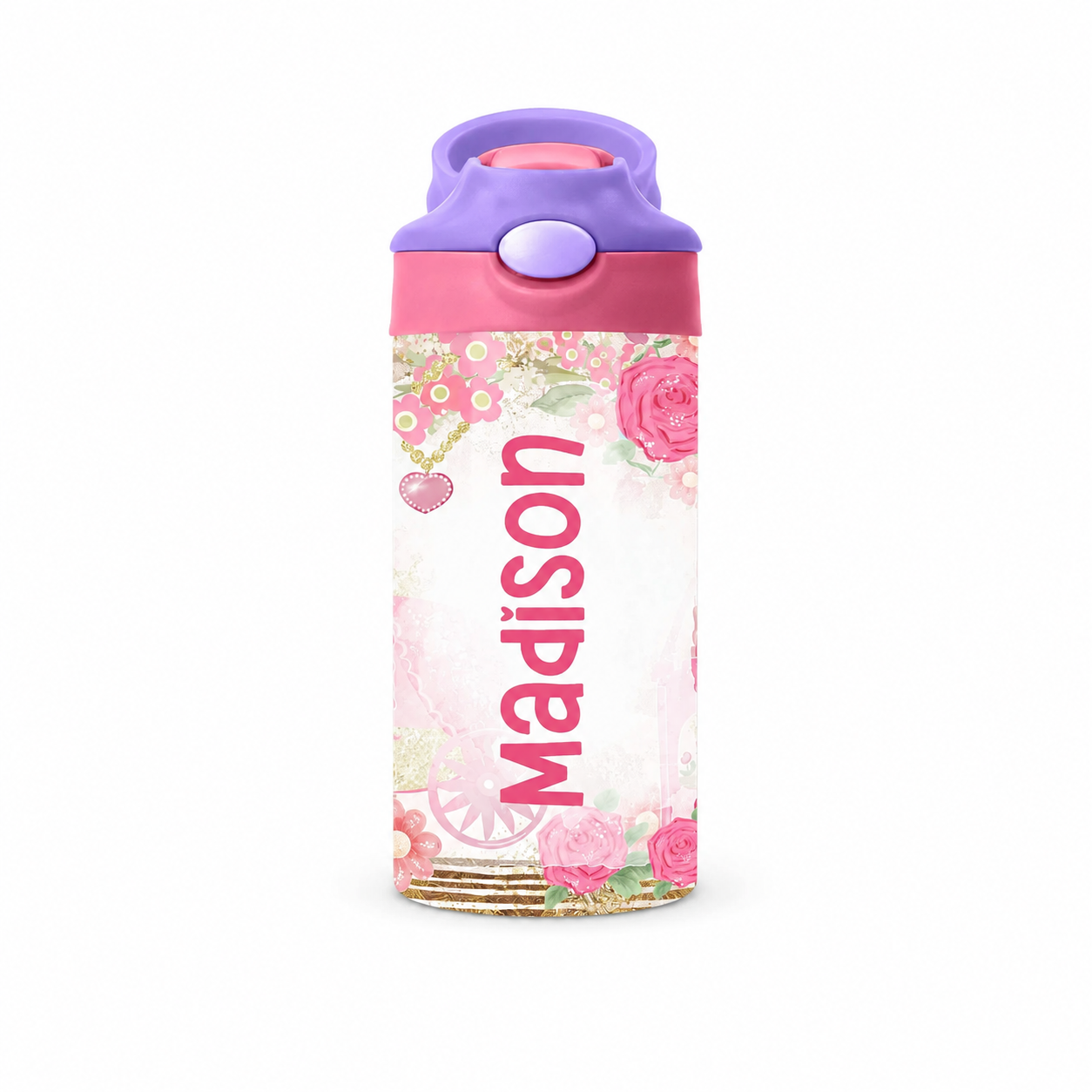 Personalized Princess and the castle Tumbler - 12oz