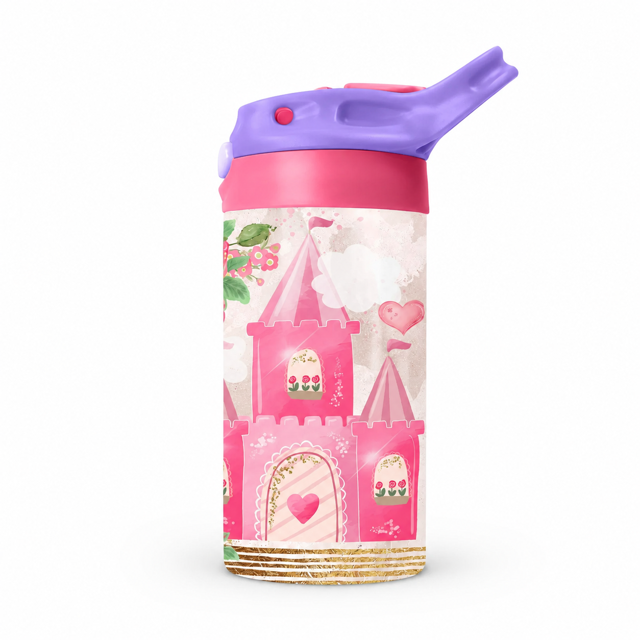 Personalized Princess and the castle Tumbler - 12oz