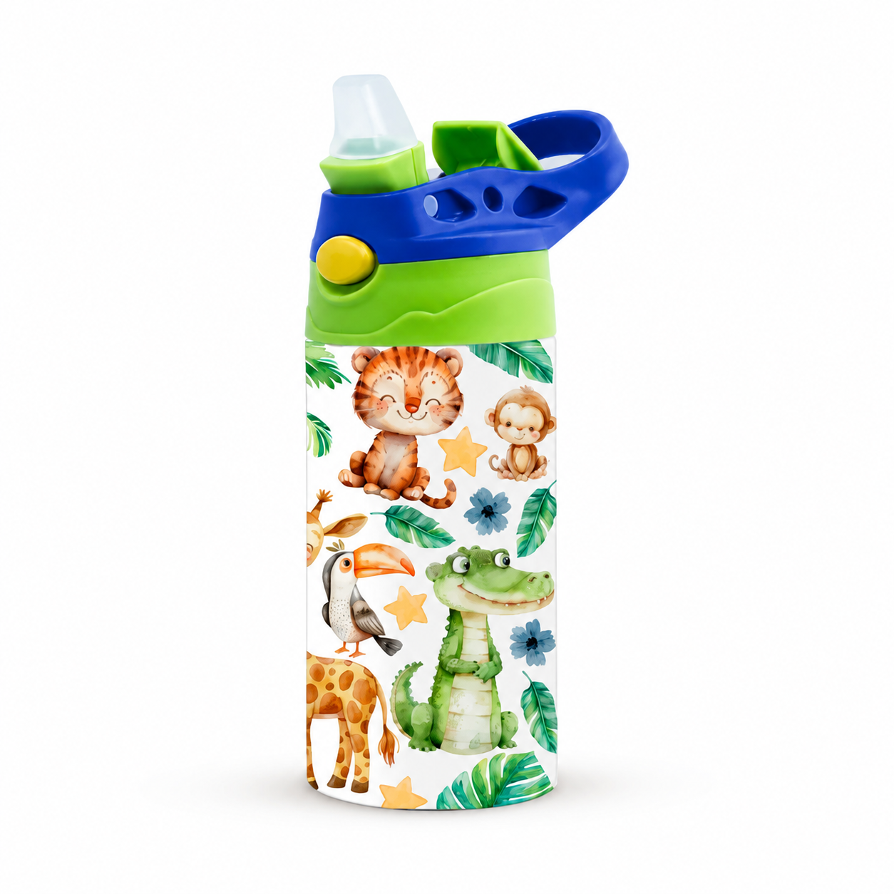 Personalized Safari Animals Tumbler - 12oz