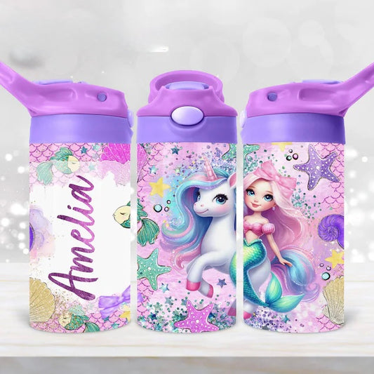 Custom Name - Unicorn Princess Tumbler 12oz