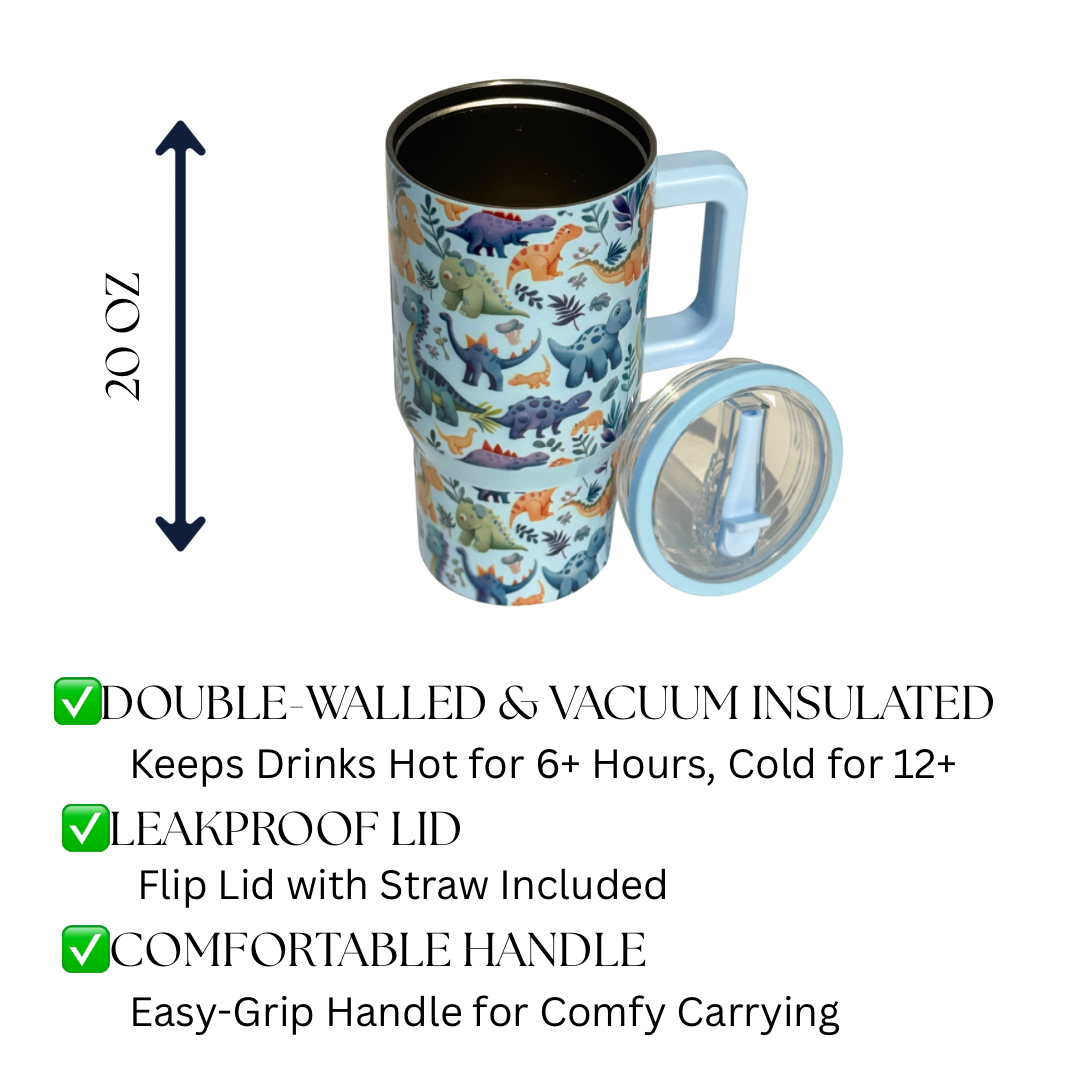 Dino Explorer Tumbler – 20 oz