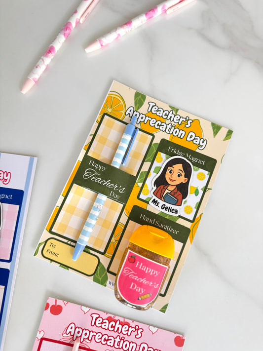 Teacher’s Day Mini Gift Set - Sunny Citrus Set 🍋💛