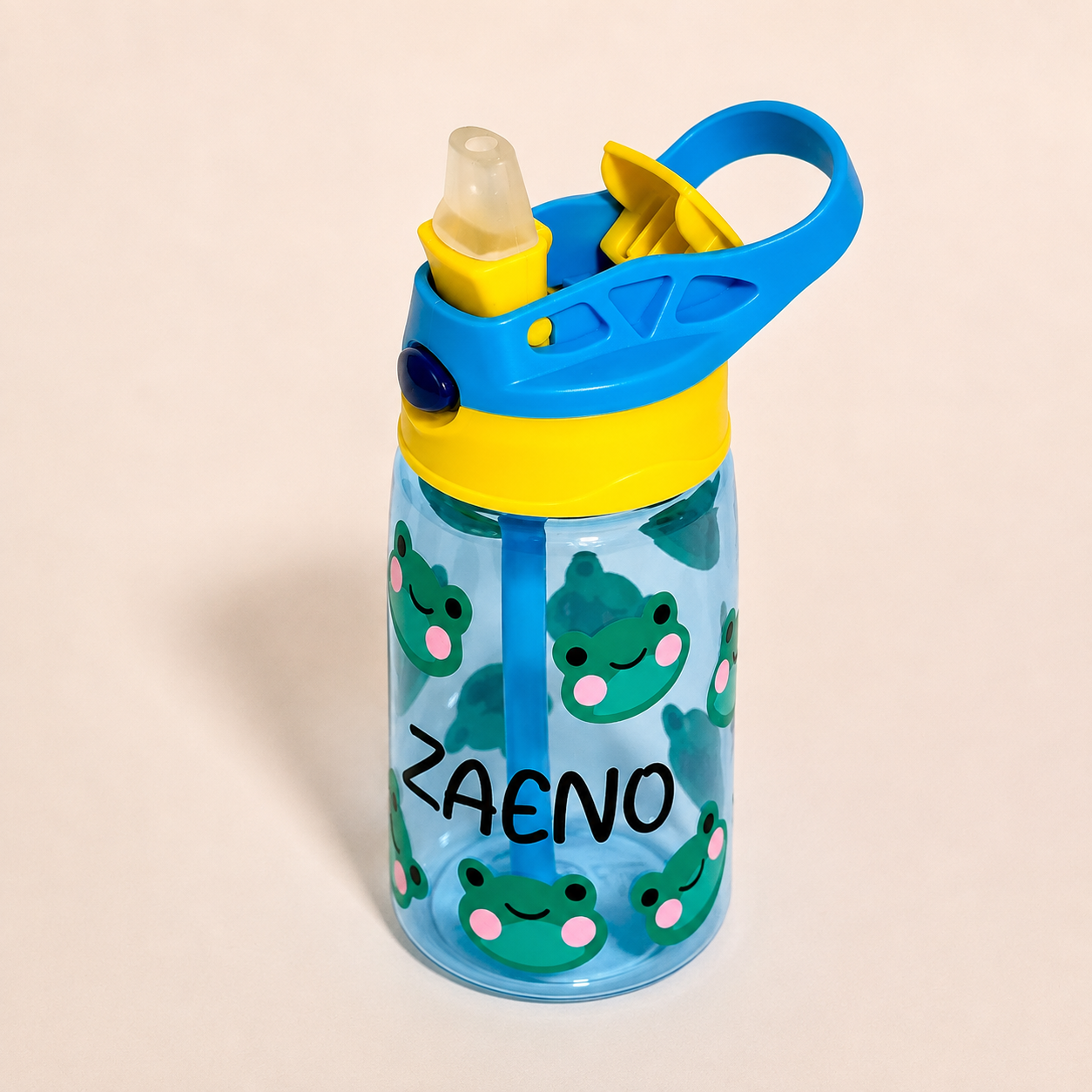 Personalized - Frogs Water Bottle 16 oz