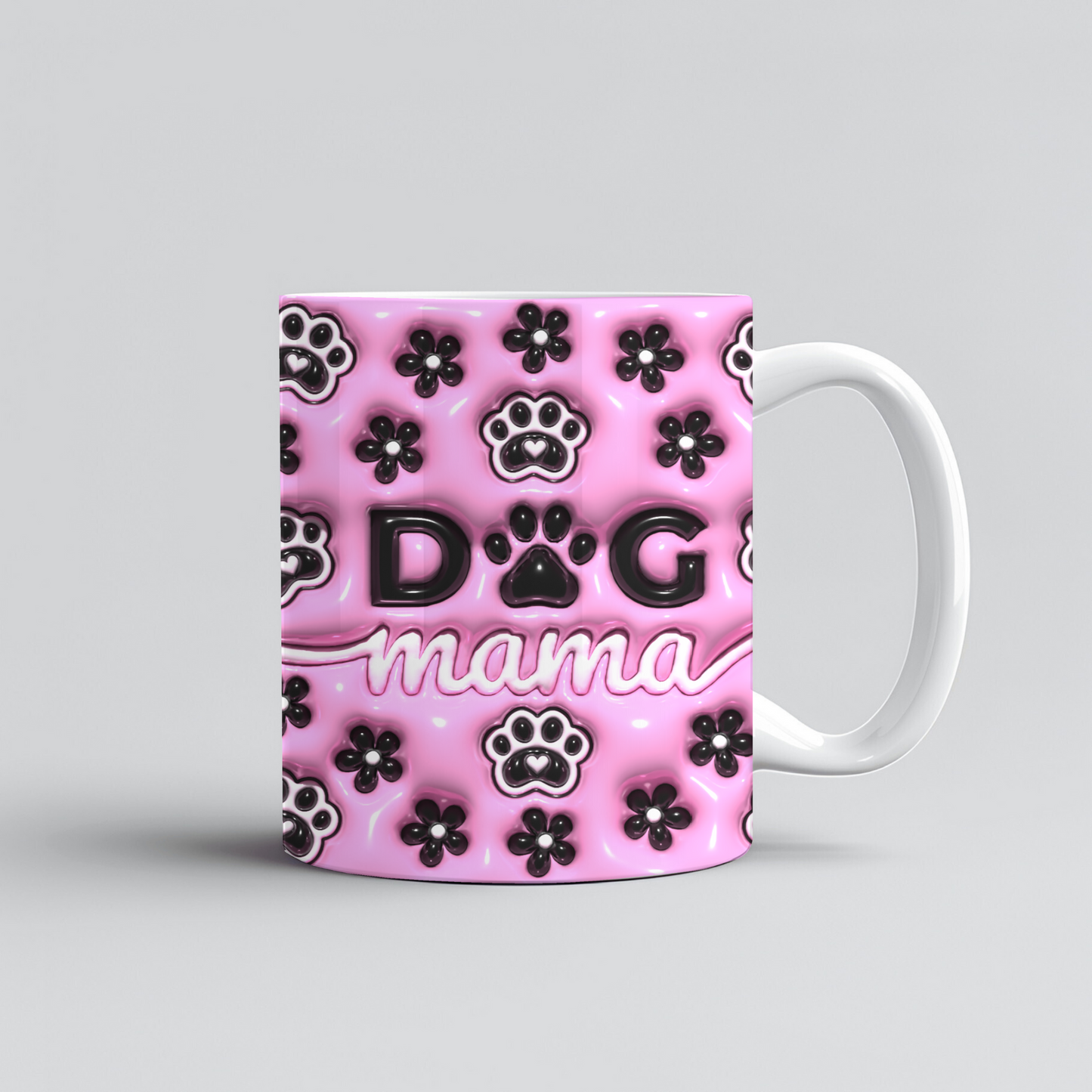 Dog Mama Custom Printed Mug