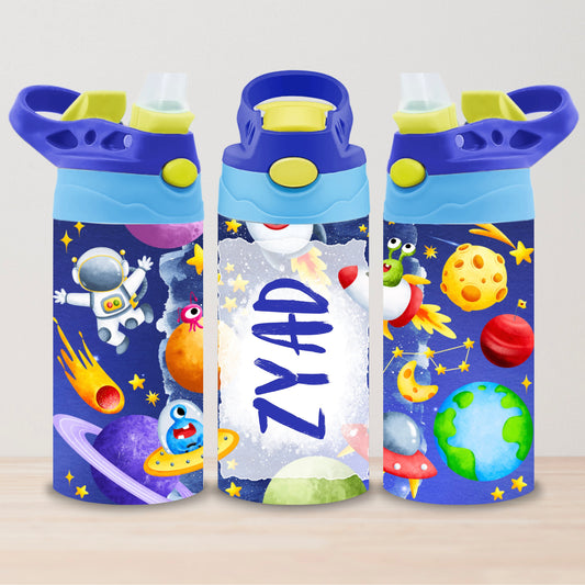 Custom Name - Outerspace Tumbler 12oz