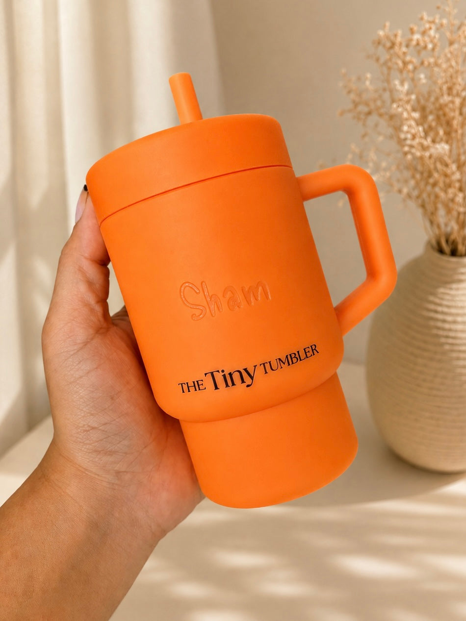 The Tiny Tumbler - Silicone Edition 9oz- Orange