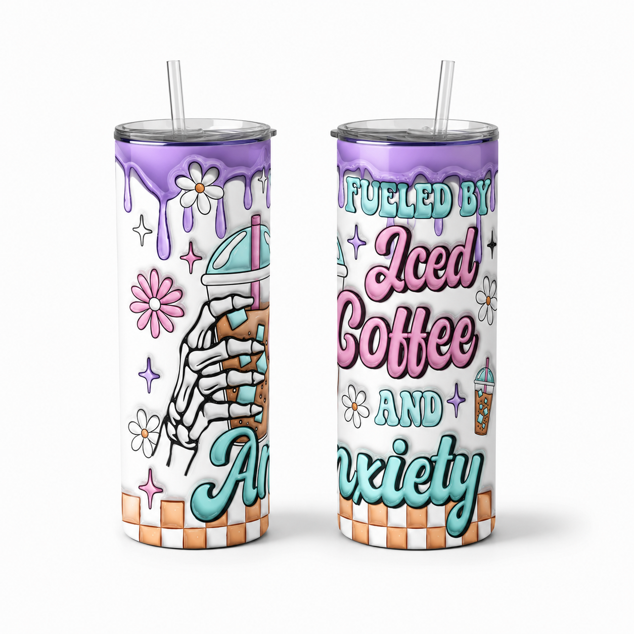 Coffee & Anxiety Tumbler