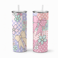 Pattern & Bows Tumbler