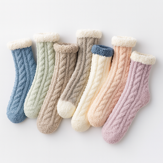 Fuzzy Cozy Socks | 1 Random Pair