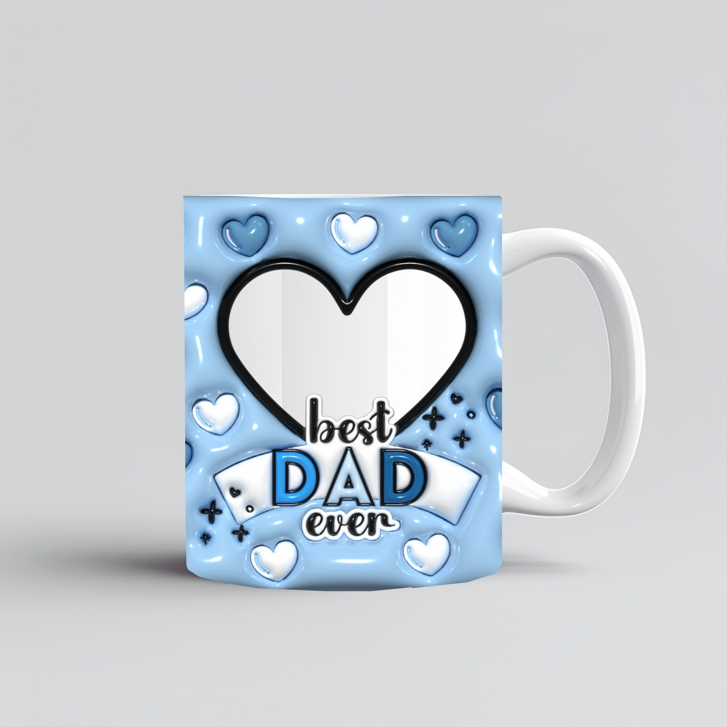 Personalized Best Dad Printed Mug