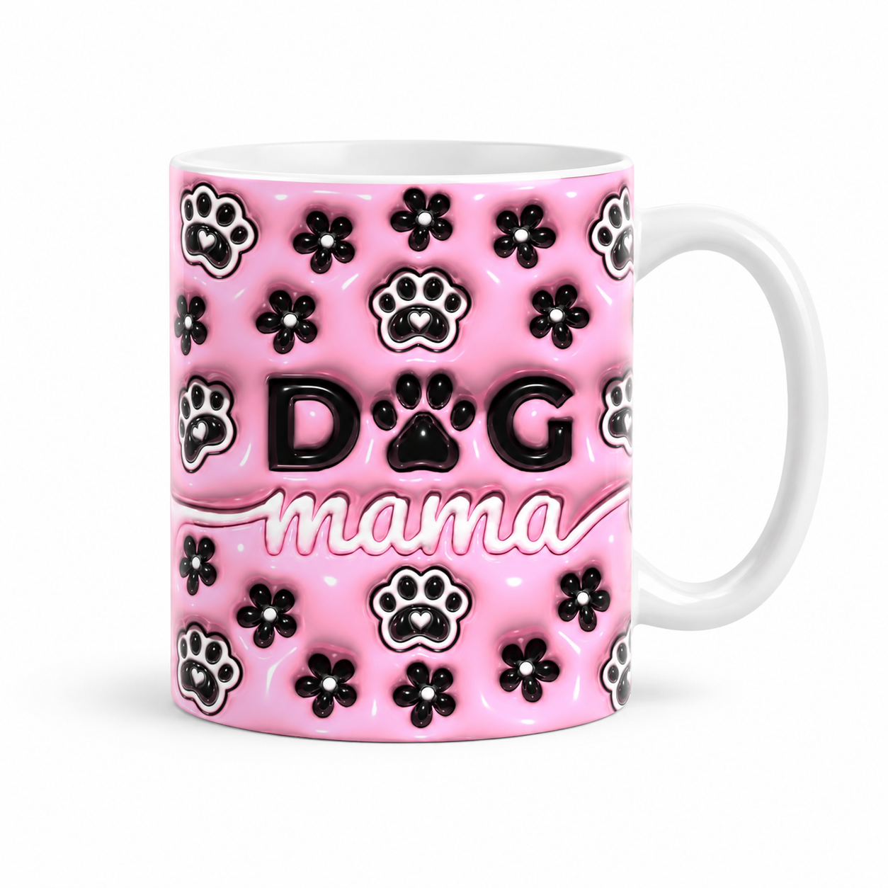 Dog Mama Custom Printed Mug