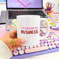Standing on business - Printed Mug