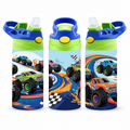 Personalized Monster Truck Ralley Tumbler - 12oz