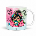 Coffee First Printed Mug