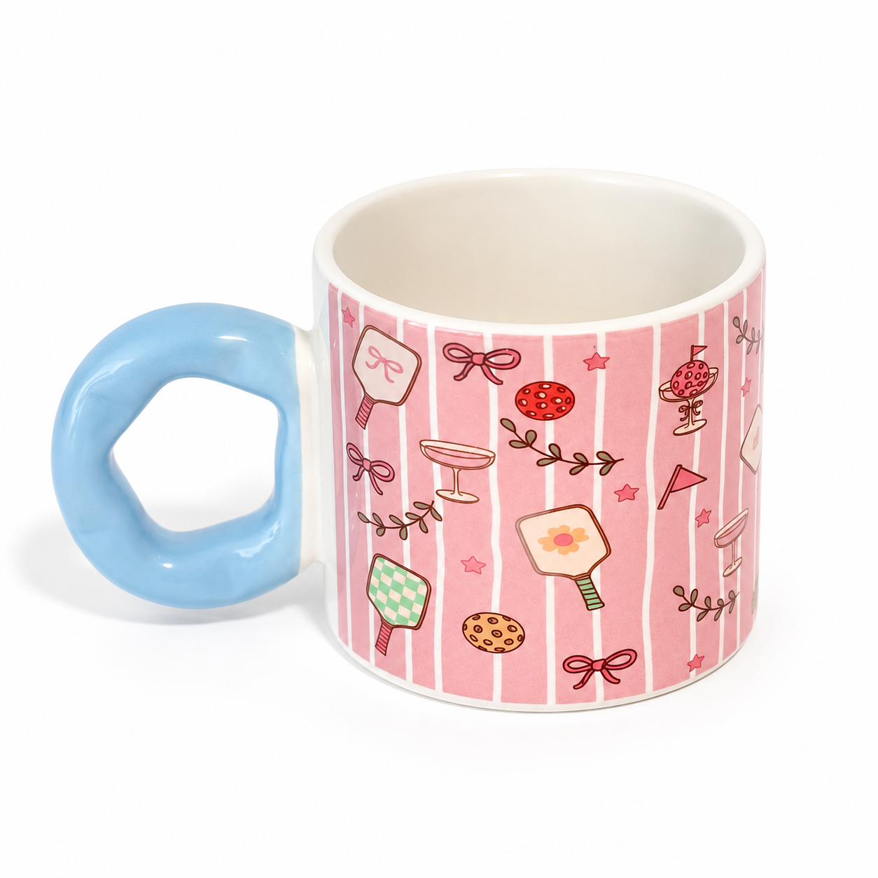Padel Girlie | Printed Cute Handle Mug