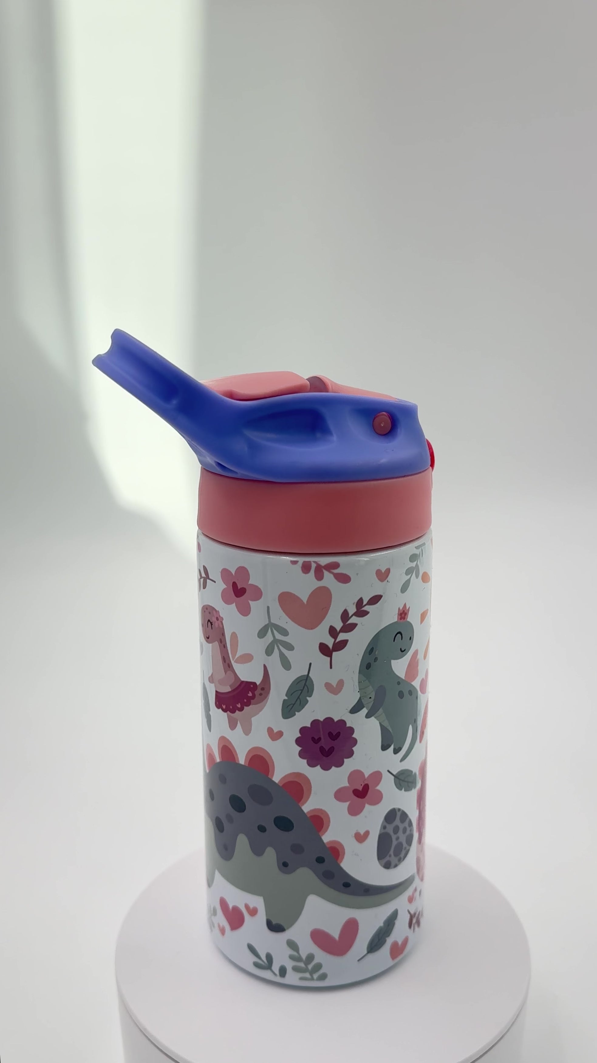 Custom Name- Dinosaur Tumbler 12oz