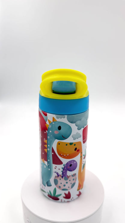 Custom Name- Dinosaur Tumbler 12oz