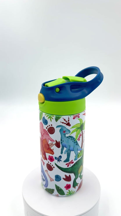 Custom Name- Dinosaur Tumbler 12oz